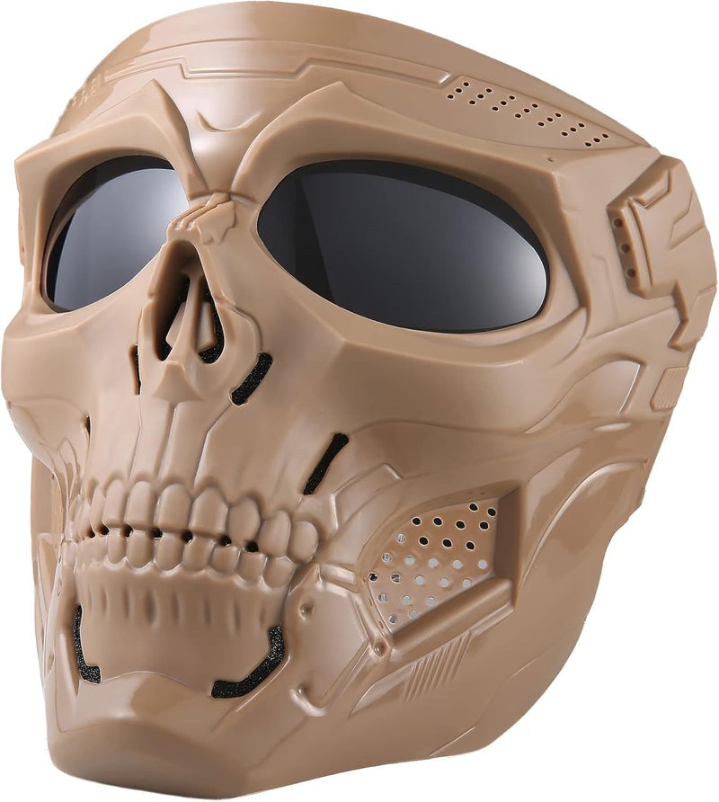 CROSSBODY Skull Mask Full Face Tactical Masks for CS Survival Games Shooting Cosplay Movie Paintball Halloween Scary Masks - Image 1